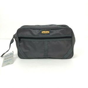 Vintage Sir Bentley Gray Toiletry Travel Bag Mens